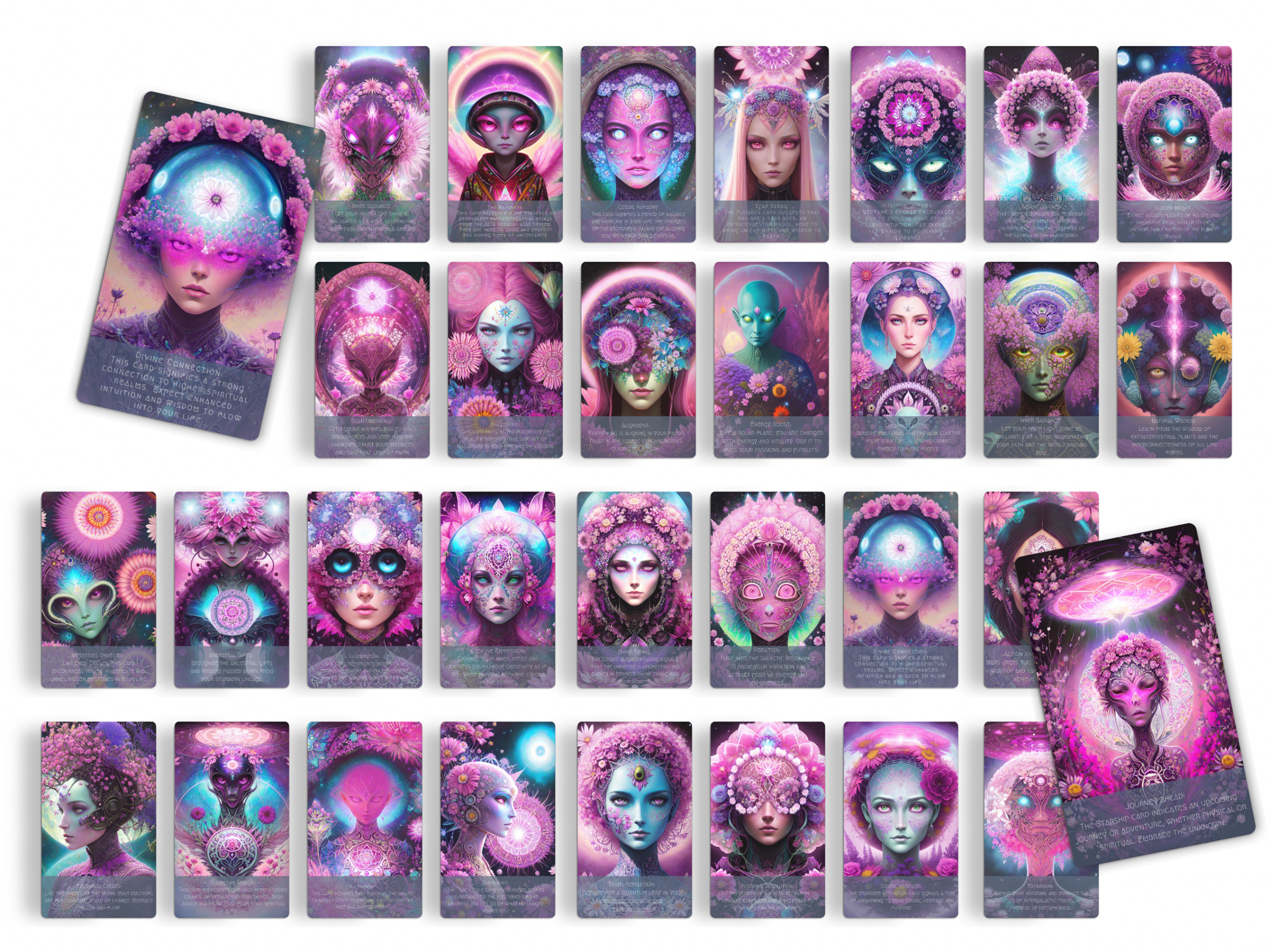 Galactic Guides Oracle Card Deck - Image 2